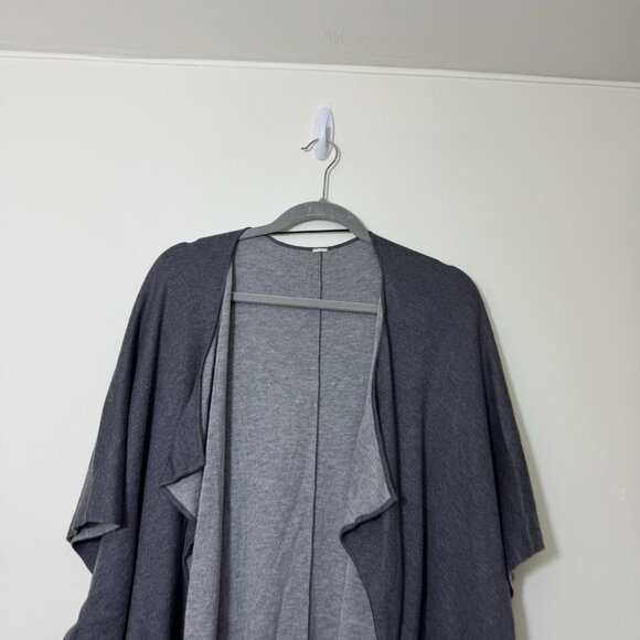 LULULEMON- After Asana Wrap Convertible Scarf Shawl Cardigan Cashmere Bamboo - Picture 4 of 10